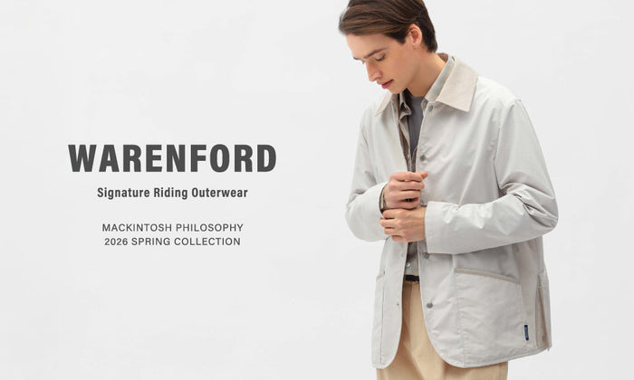 【MEN】WARENFORD | Signature Riding Outerwear