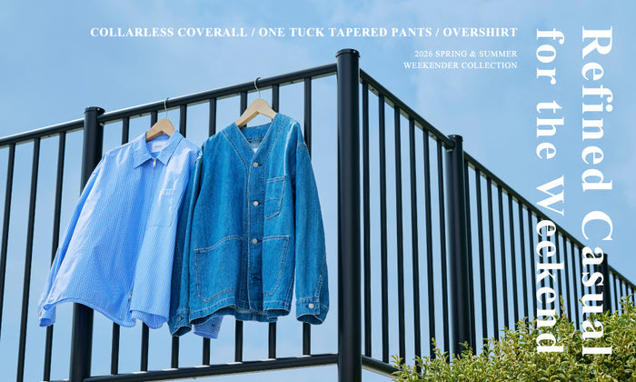 【MEN】Refined Casual for the Weekend