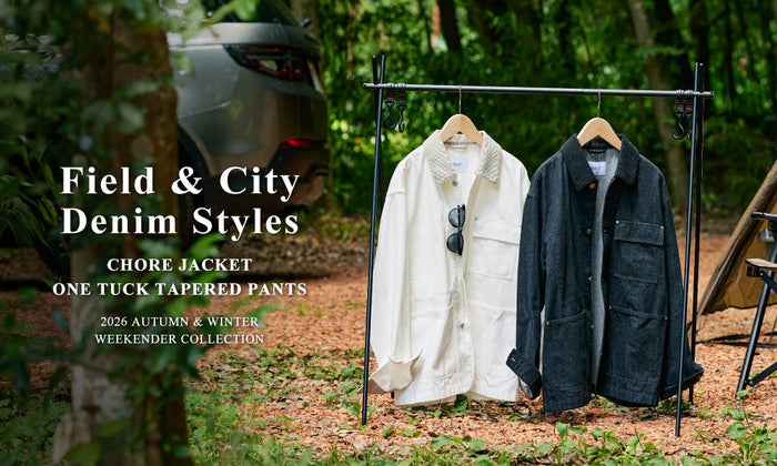 【MEN】Field & City Denim Styles