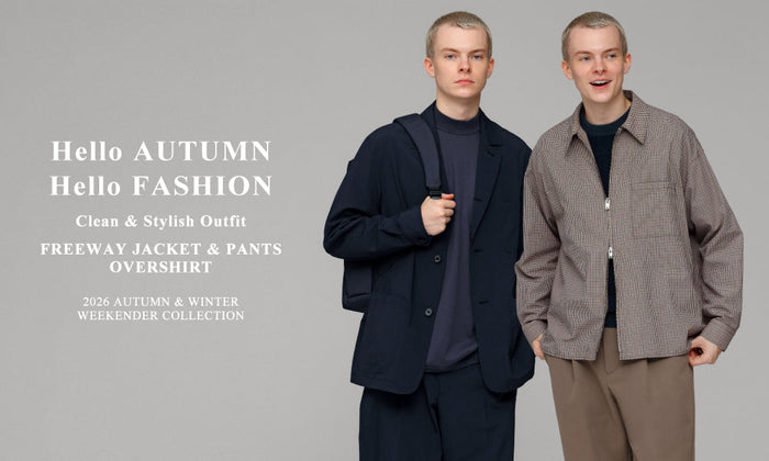 【MEN】Hello AUTUMN, Hello FASHION｜Clean & Stylish Outfit