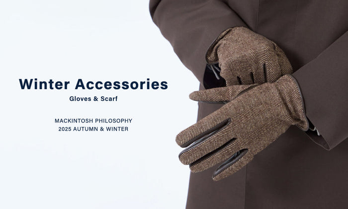 【MEN】Winter Accessories | Gloves & Scarf