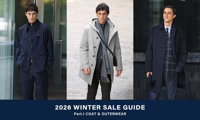 【MEN】2026 WINTER SALE GUIDE | Part.1 COAT & OUTERWEAR