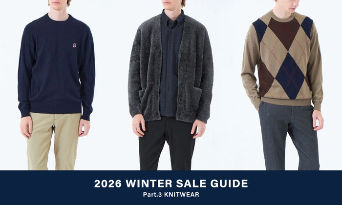 【MEN】2026 WINTER SALE GUIDE | Part.3 KNITWEAR