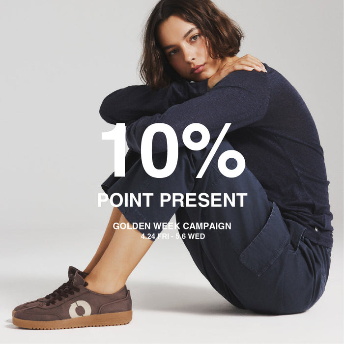 GOLDEN WEEK CAMPAIGN ポイントを 10％プレゼント - ECOALF