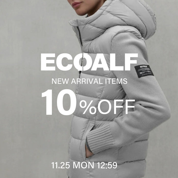 ECOALF | NEW ARRIVAL ITEMS 10％OFF CAMPAIGN