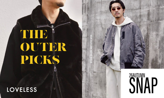 THE OUTER PICKS / 26AUTUMN SNAP