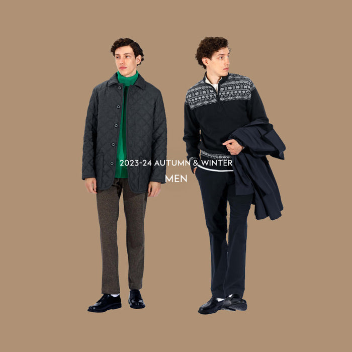 MACKINTOSH PHILOSOPHY MEN 2023 WINTER LOOK