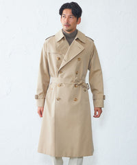 100年コート＞クラシックモデル ダブルトレンチコート(コート