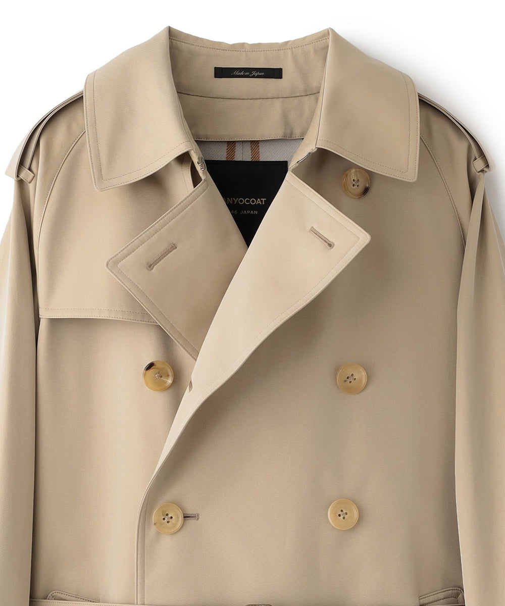 100年コート＞クラシックモデル ダブルトレンチコート(コート