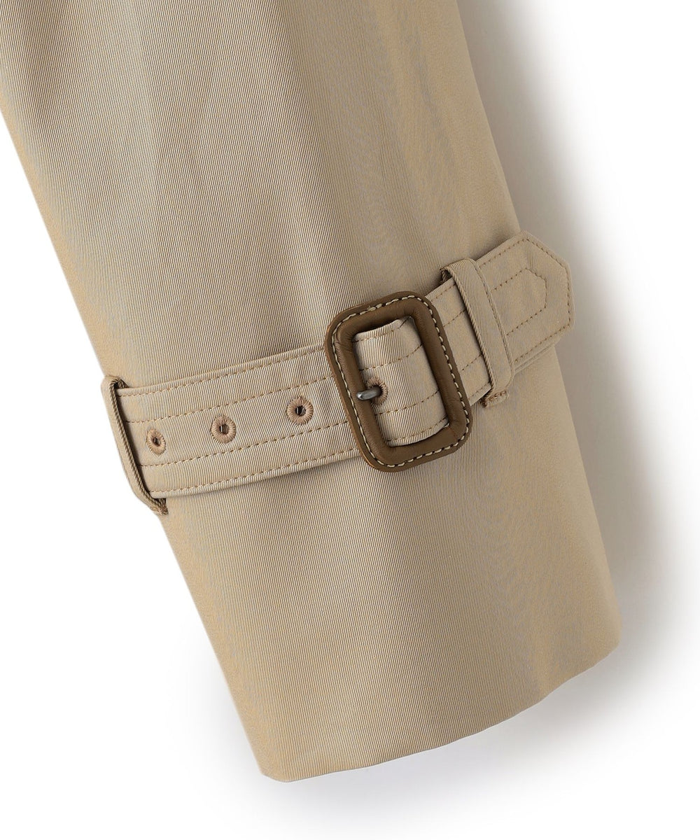 100年コート＞クラシックモデル ダブルトレンチコート(コート