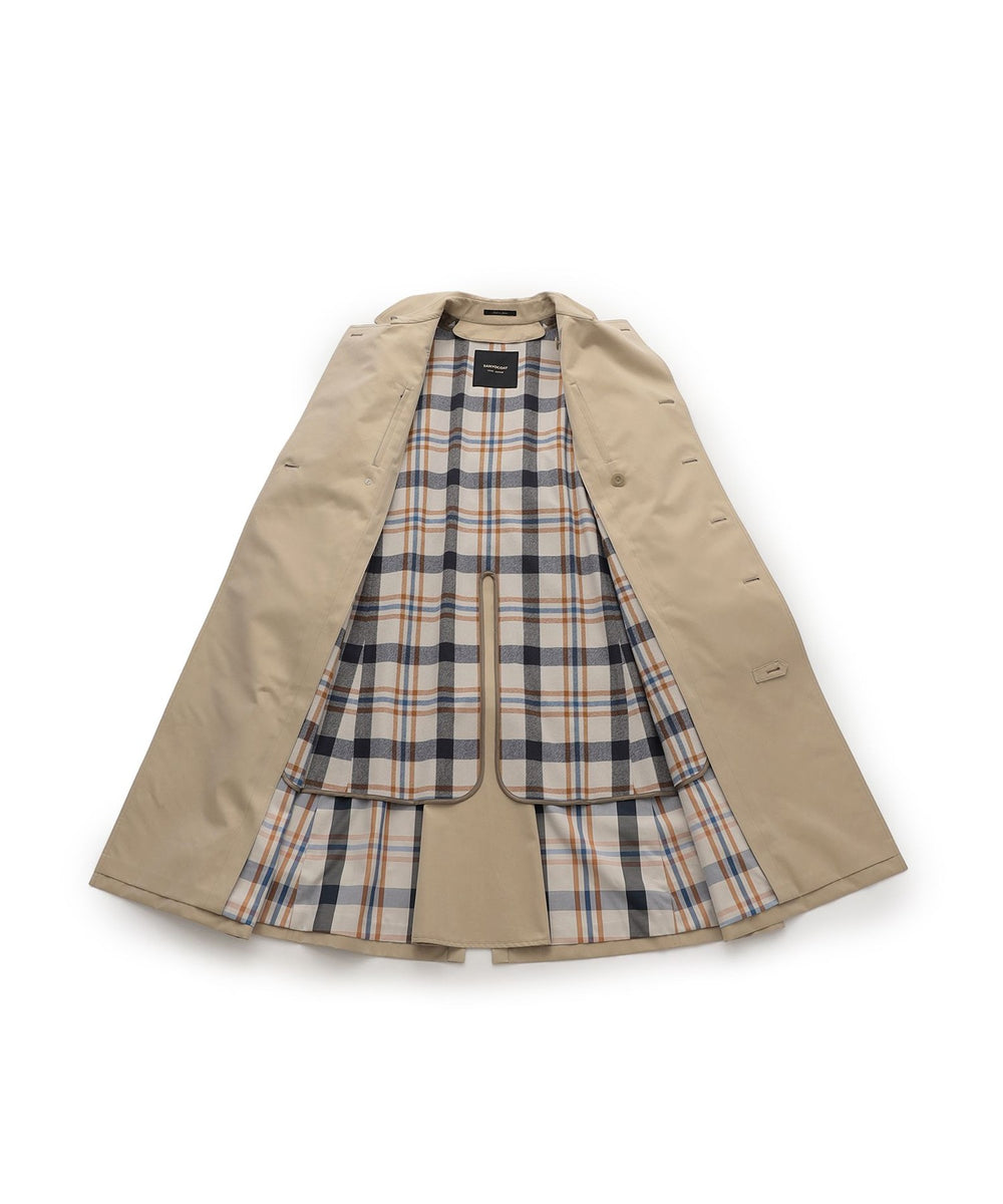 100年コート＞クラシックモデル ダブルトレンチコート(コート