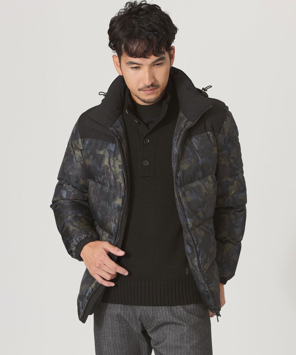 THE URBAN COLLECTION】「BEN NEVIS」CAMOダウンジャケット(ブルゾン