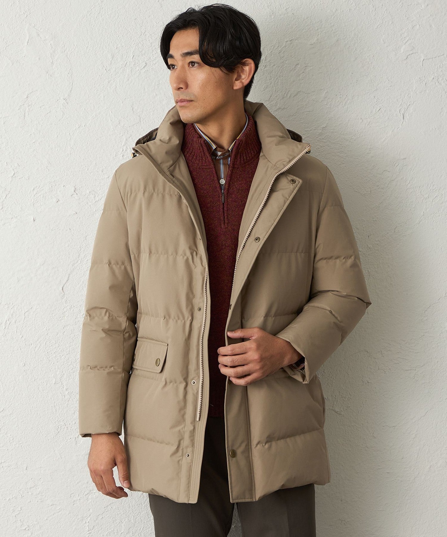 1133-S3C5360445__,45,モデル身長185cm 着用サイズ：L