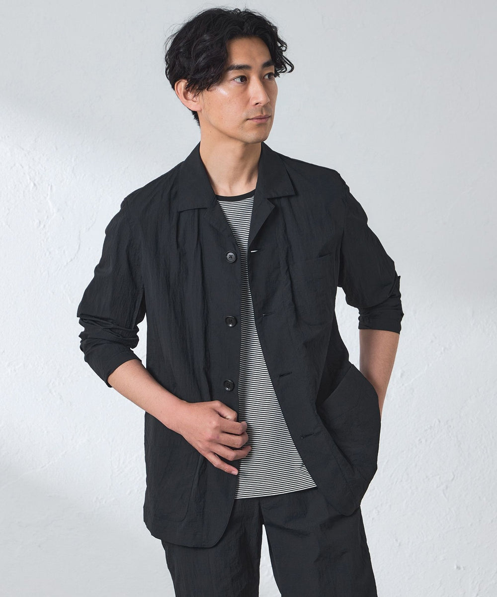 A VONTADE ストレッチコットンスエードノーカラーカバーオールS A VONTADE / ア ボンタージ】Suede 40s Coverall