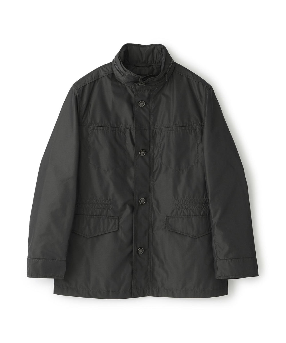 ウォッシャブル】ポリエステルタフタミリタリージャケット(2L・3Lあり