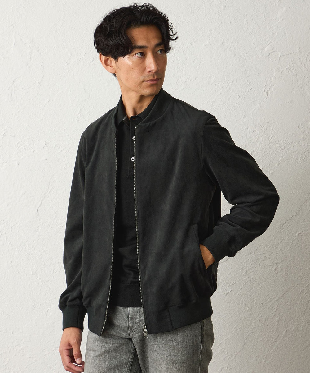 ウルトラスエードボマージャケット(ブルゾン)｜BAKER STREET(ベイカー