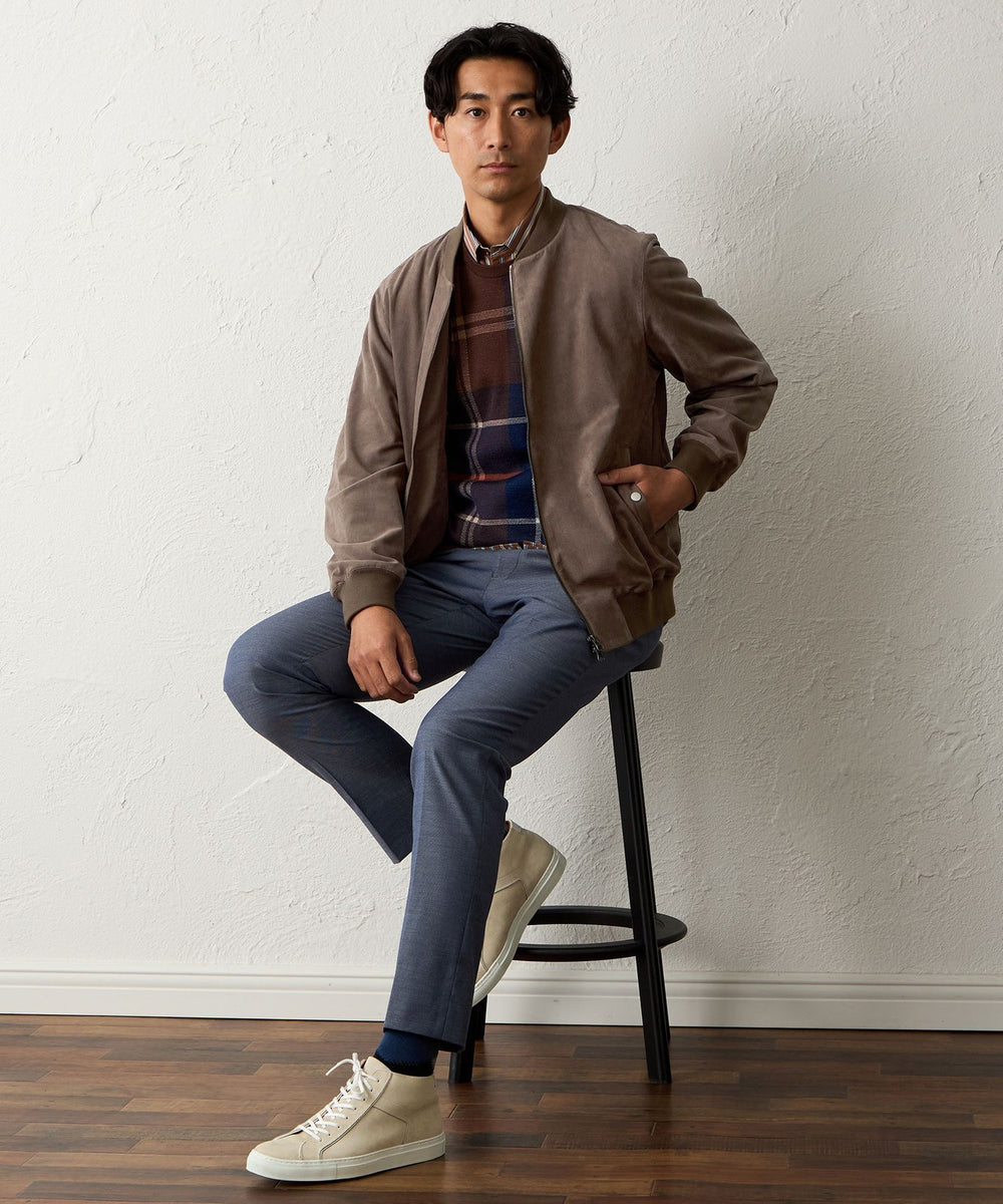 ウルトラスエードボマージャケット(ブルゾン)｜BAKER STREET(ベイカー