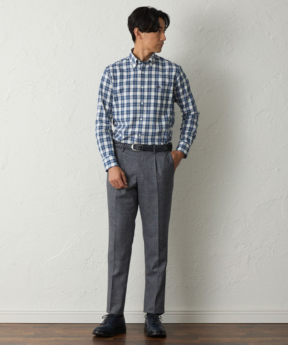 カラーペンチェックシャツ(トップス)｜BAKER STREET(ベイカー