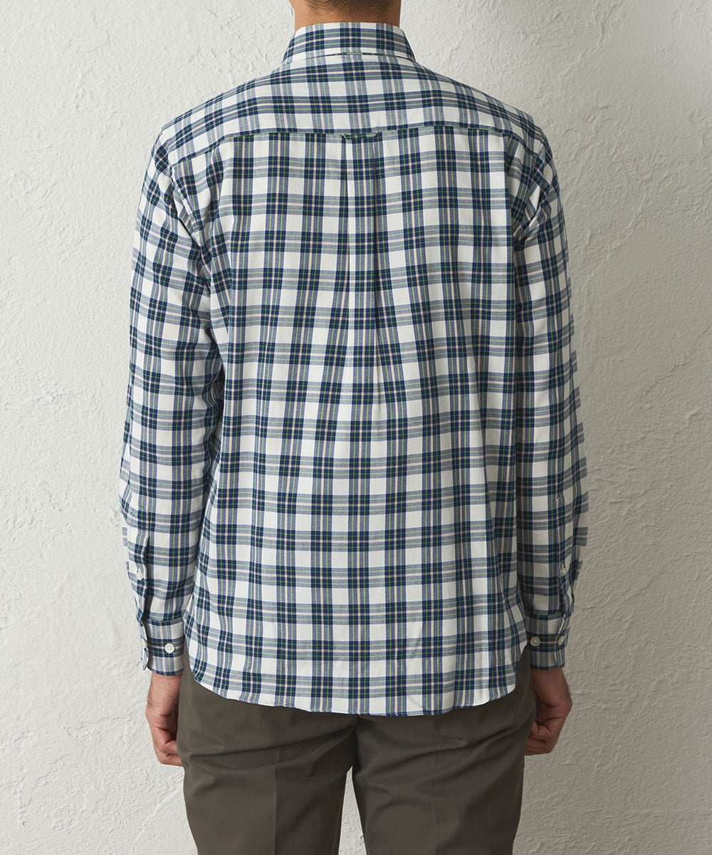 カラーペンチェックシャツ(トップス)｜BAKER STREET(ベイカー