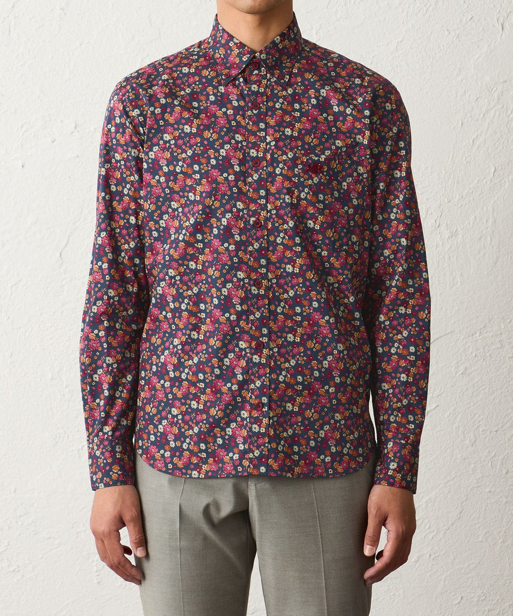 フラワープリントシャツ(2L・3Lあり)(トップス)｜BAKER STREET