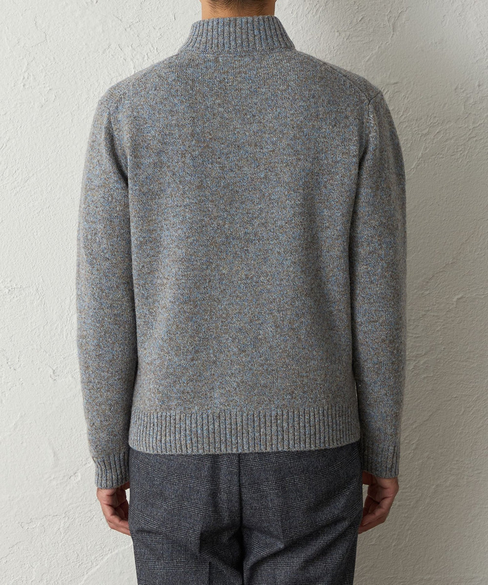 Costanza ドライバーズニット スタンドカラー　ジップ　48 Costanza ドライバーズニット スタンドカラー ジップ 48 - メルカリ