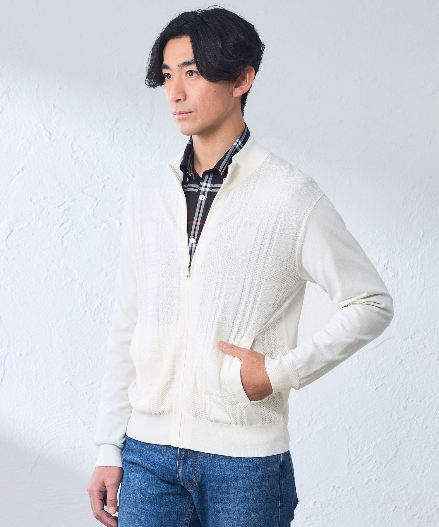 1133-S3N0770201__,01,モデル身長185cm 着用サイズ：L