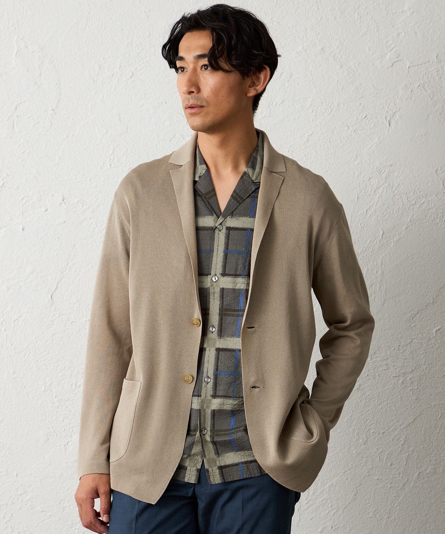 1133-S3N1960042__,42,モデル身長185cm 着用サイズ：L