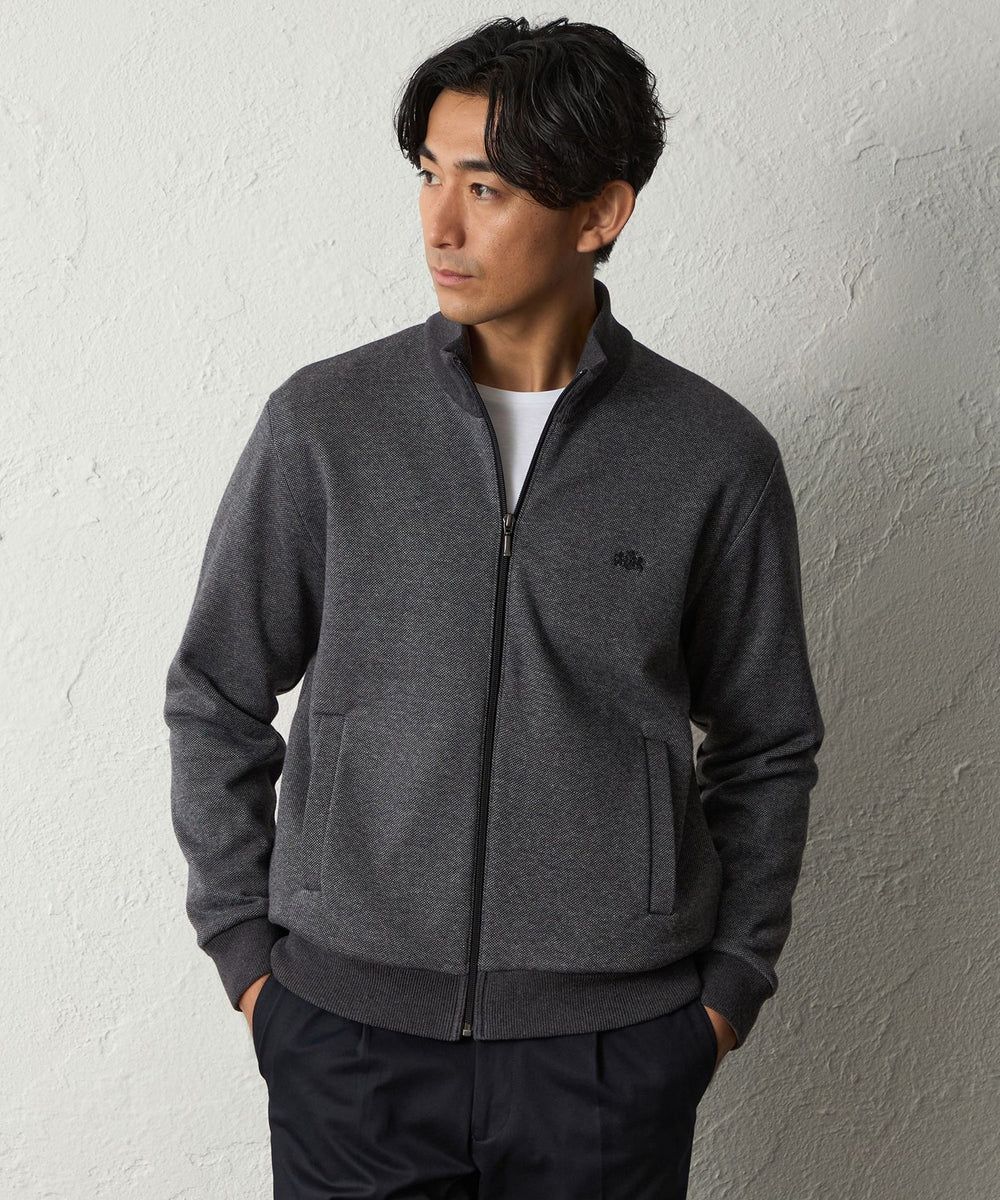 ドットフルジップカーディガン(トップス)｜BAKER STREET(ベイカー