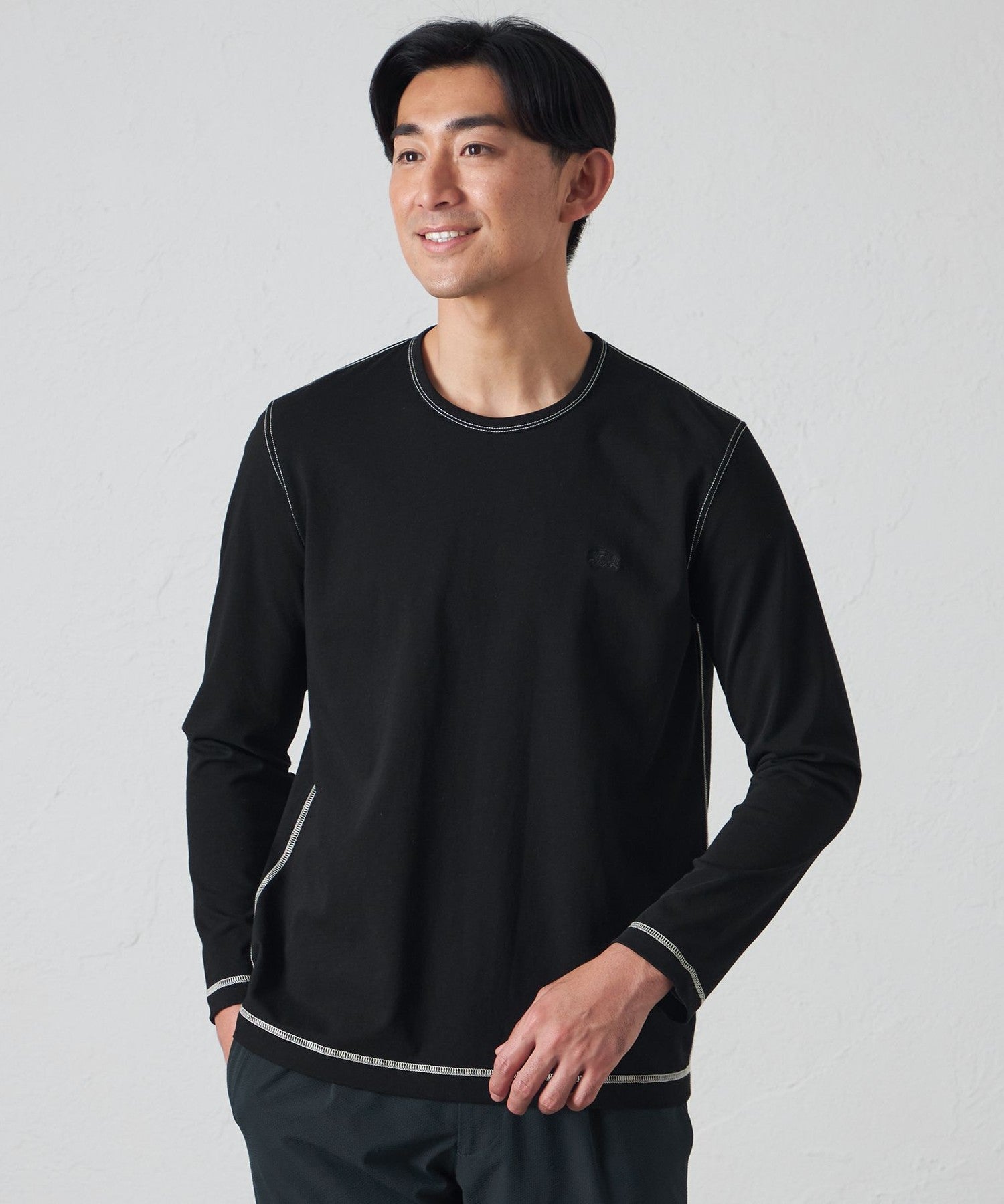 1133-S3P4050609__,09,モデル身長185cm 着用サイズ：L