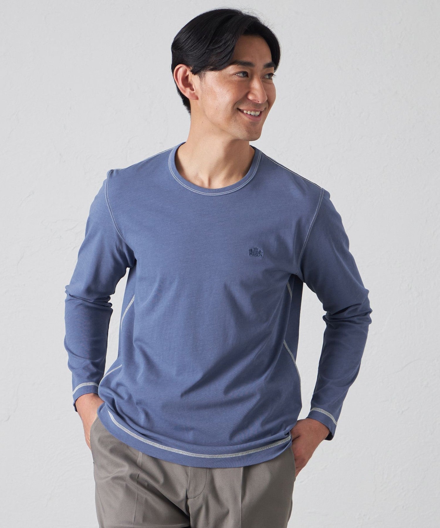 1133-S3P4050624__,24,モデル身長185cm 着用サイズ：L