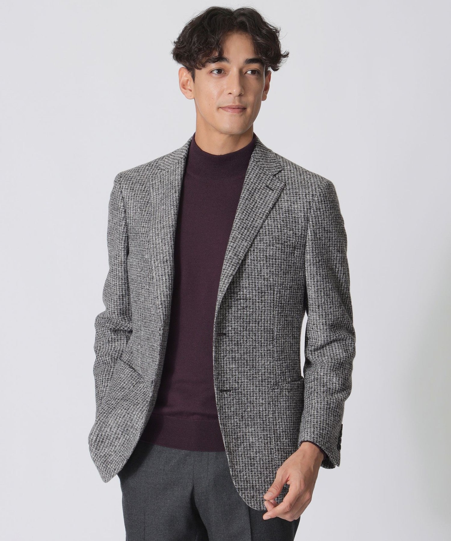 1142-J1D9761408__,08,モデル身長183cm 着用サイズ：48