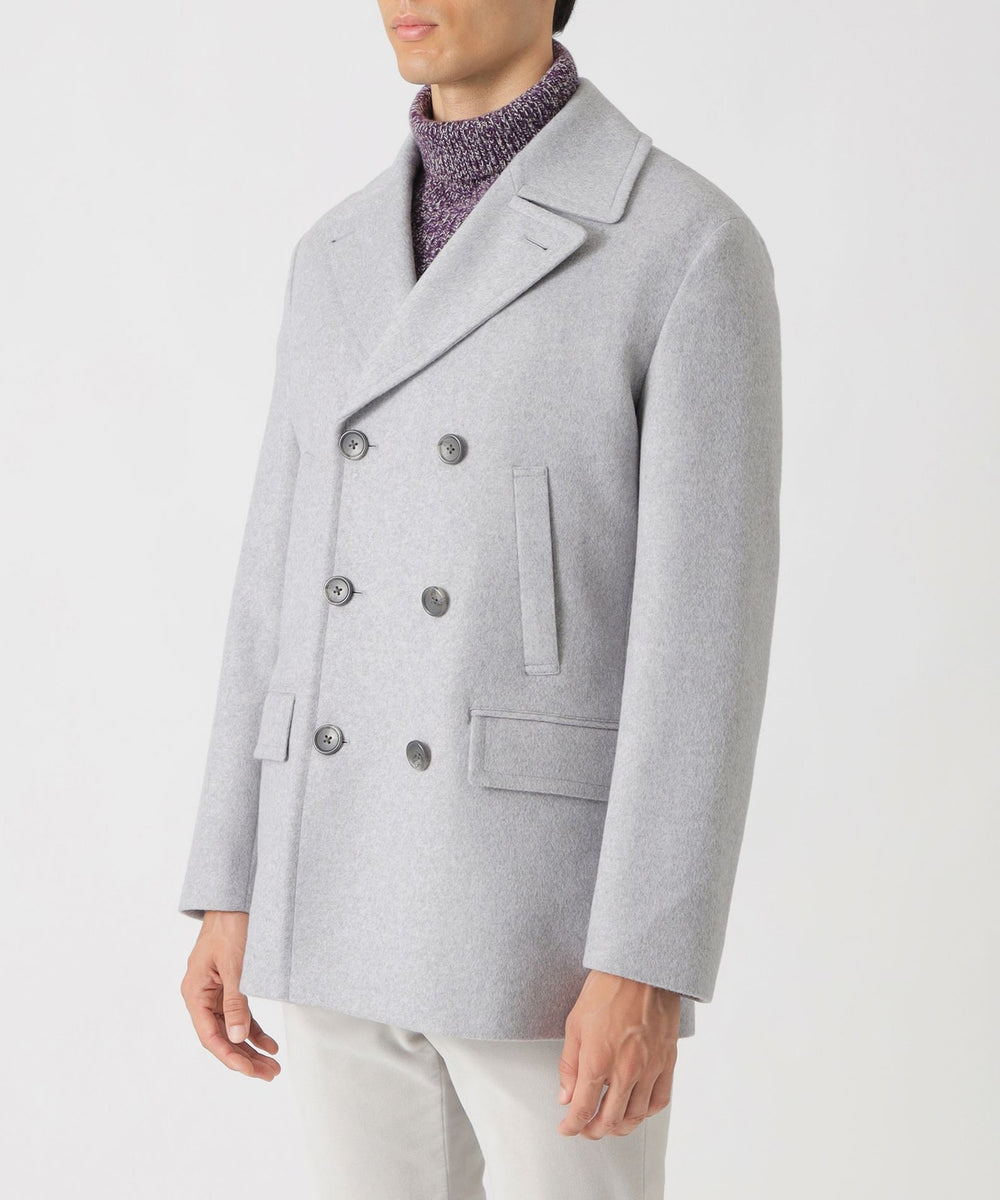 Paul Smith PS グレー ピーコート Paul Smith - PS Paul Smith PS ポール・スミス ピーコート メルトン