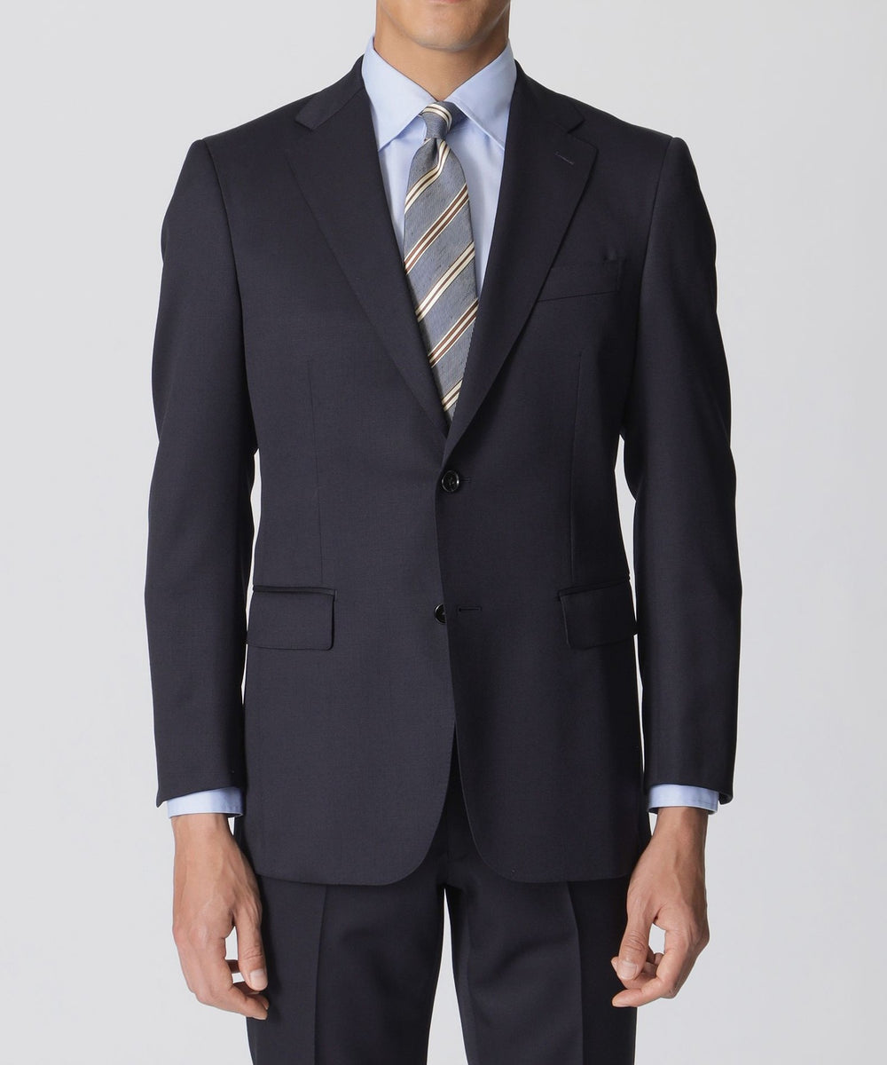 【新品タグ付き】Paul Stuart スーツ セットアップ ネイビー 日本製 WEB・一部店舗限定】【NEW EASTGATE】ネイビー/ツイル2Pスーツ(スーツ