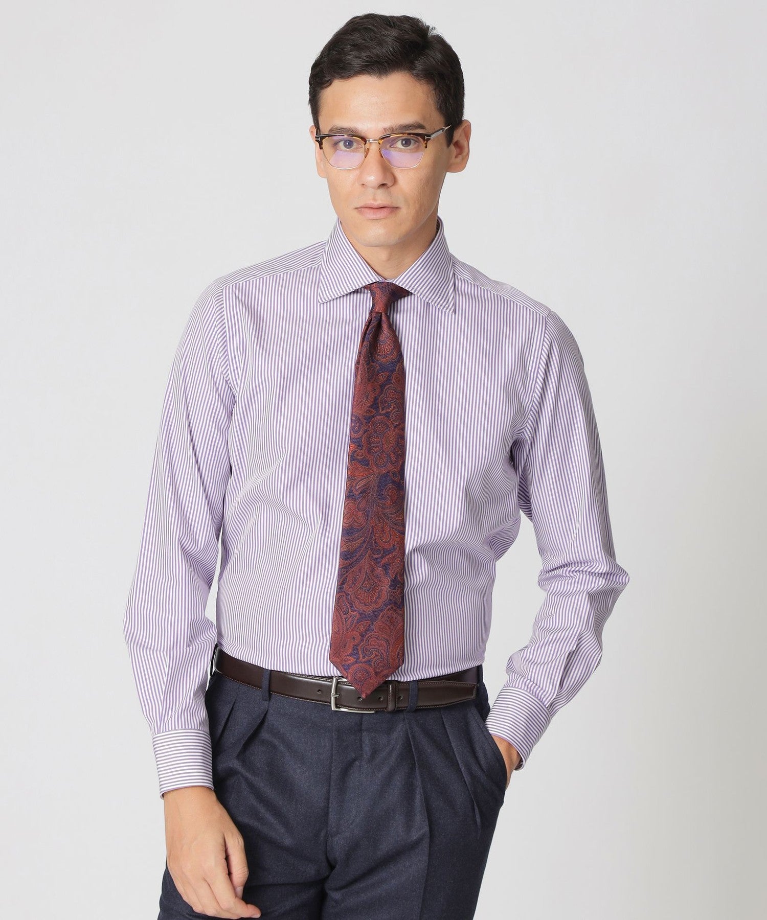 1142-J1L0666236__,36,モデル身長186cm 着用サイズ：41