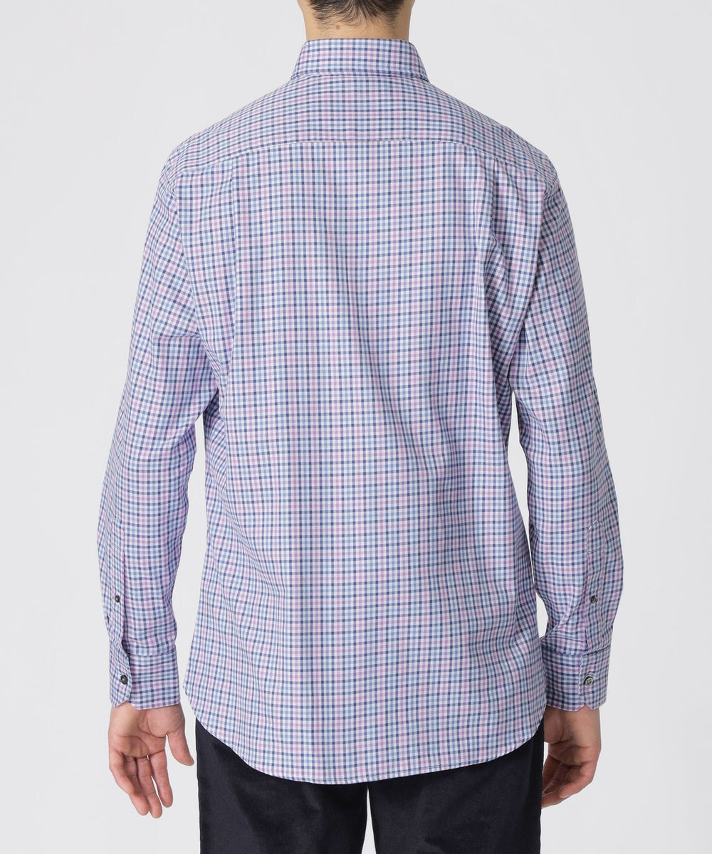 Paul Stuart スポーツパンツ ネイビーとホワイトチェック Paul Stuart スポーツパンツ ネイビーとホワイトチェック