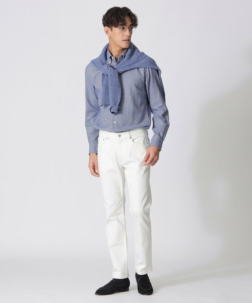 ブラッシュド千鳥シャツ(トップス)｜Paul Stuart(ポール・スチュアート