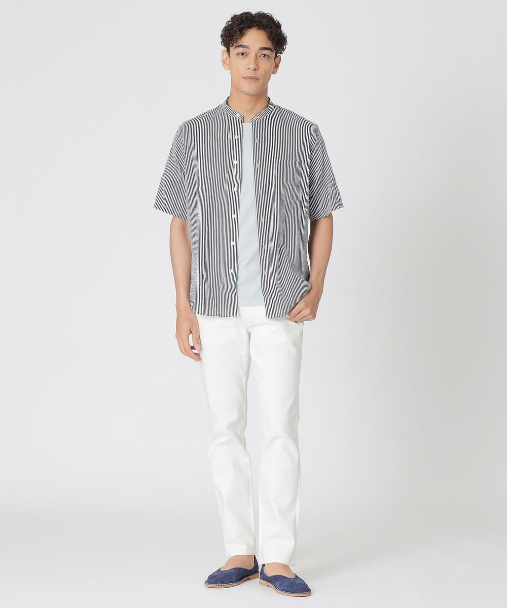 ロンストプリント ミラクルウェーブ半袖シャツ(トップス)｜Paul Stuart