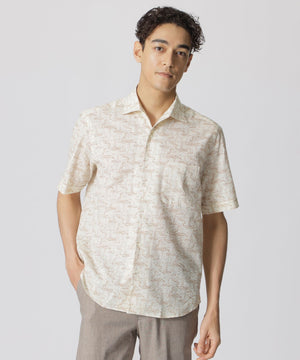 トップス petit po ヨットデッサンプリント 半袖シャツ(トップス)｜Paul Stuart