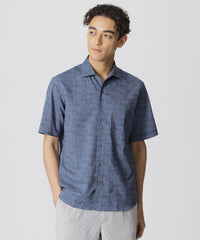 ヨットデッサンプリント 半袖シャツ(トップス)｜Paul Stuart(ポール