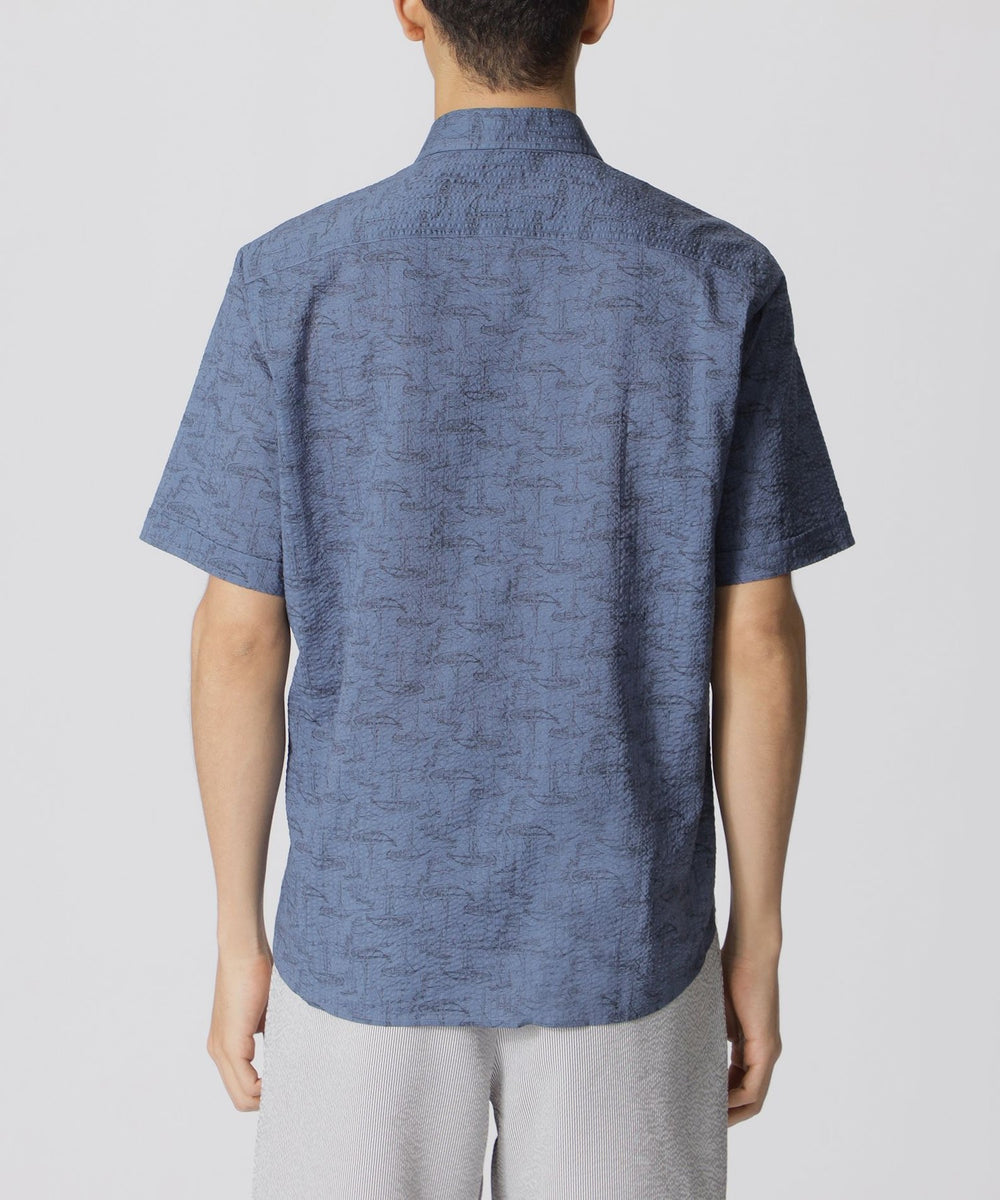 よしまゆう ヨットデッサンプリント 半袖シャツ(トップス)｜Paul Stuart