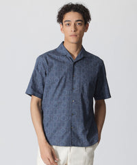 バティック柄プリント 半袖シャツ(トップス)｜Paul Stuart(ポール