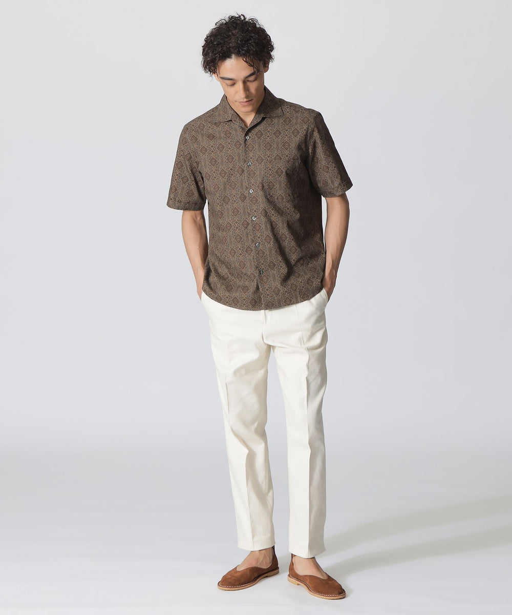 バティック柄プリント 半袖シャツ(トップス)｜Paul Stuart(ポール