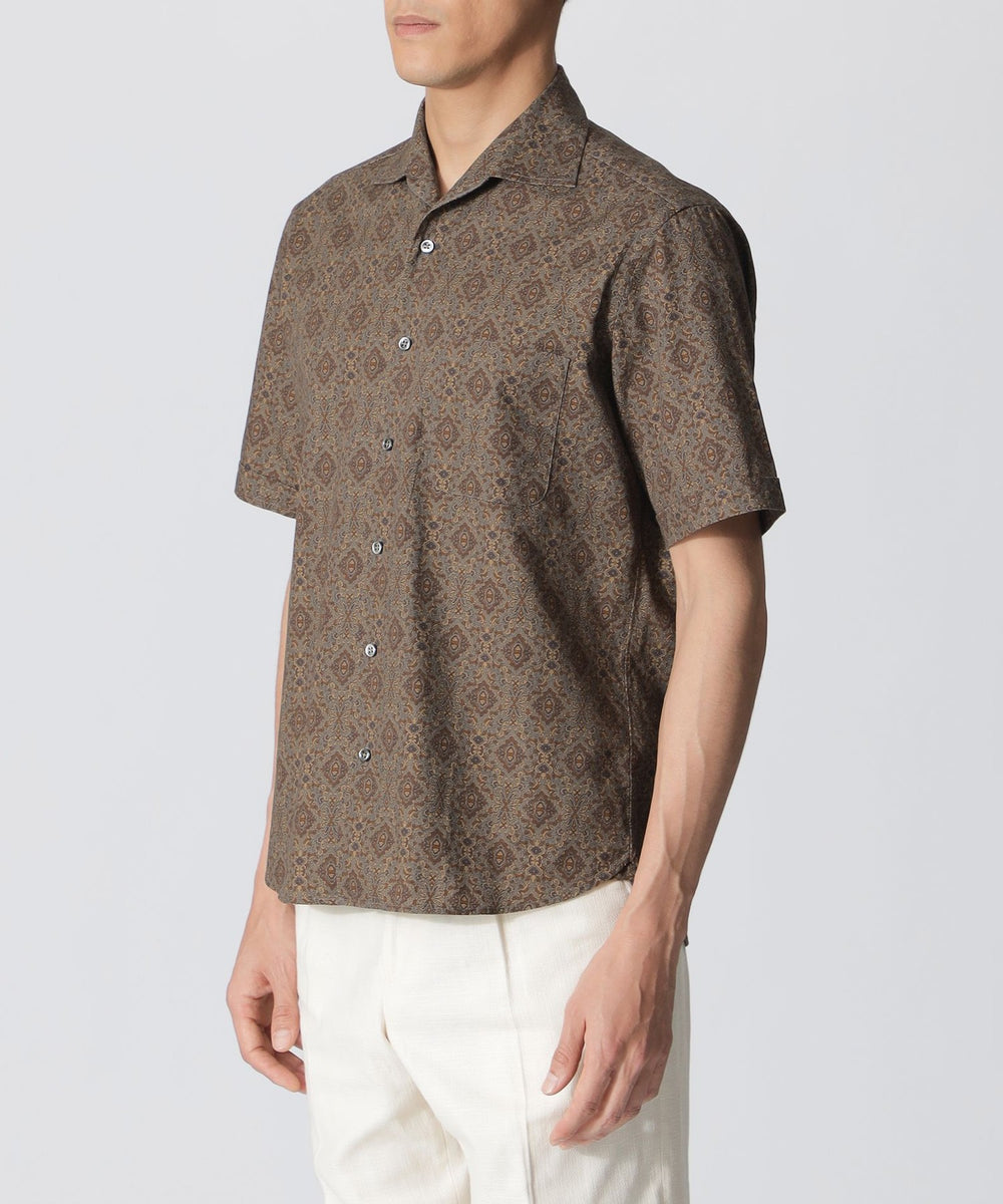 値下中 60s FRUIT OF THE LOOM バティック柄 半袖シャツ 値下中 60s FRUIT OF THE LOOM バティック柄 半袖シャツ