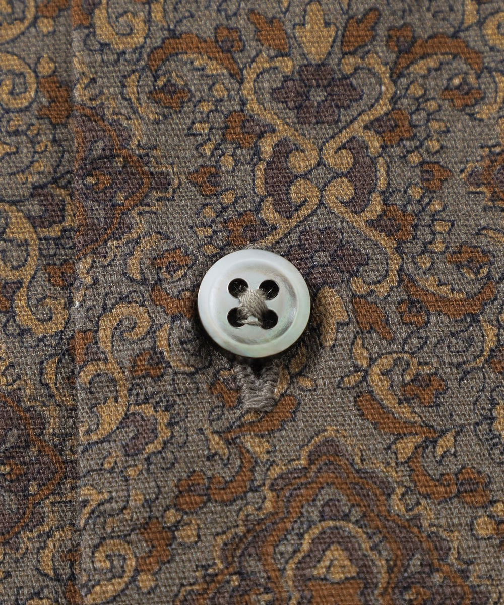 バティック柄プリント 半袖シャツ(トップス)｜Paul Stuart(ポール