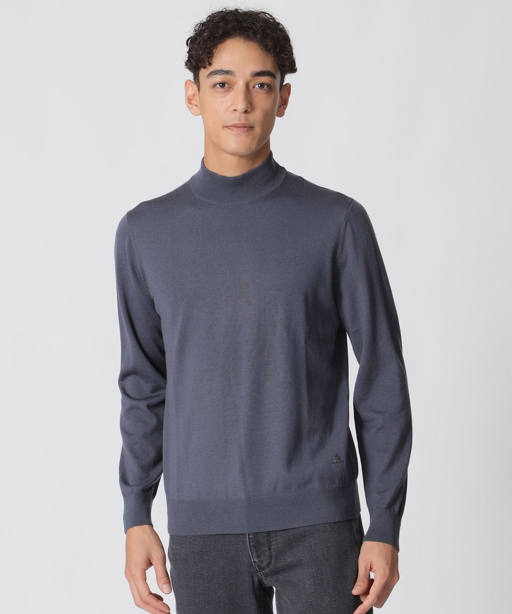 ハグオーワー ホールガーメント求心タートルネックセーター チョコレート ハグオーワー ホールガーメント求心タートルネックセーター