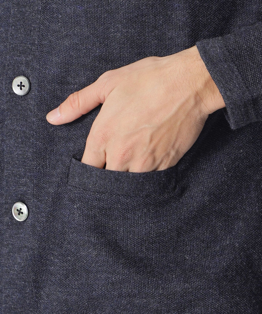 ラミーニットポロカーディガン(トップス)｜Paul Stuart(ポール