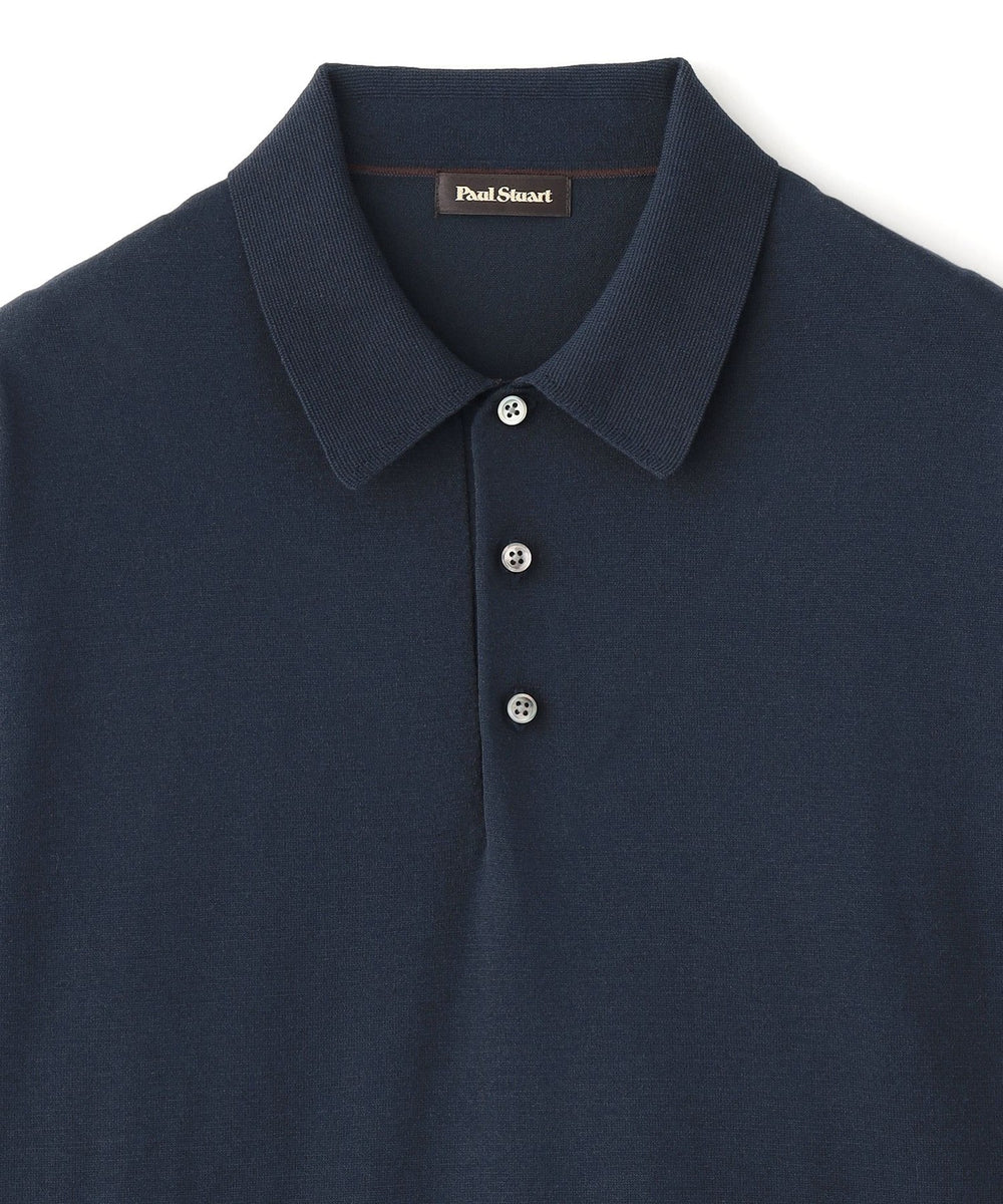 WEB・一部店舗限定】ニットポロシャツ TEXBRID（R）プレー