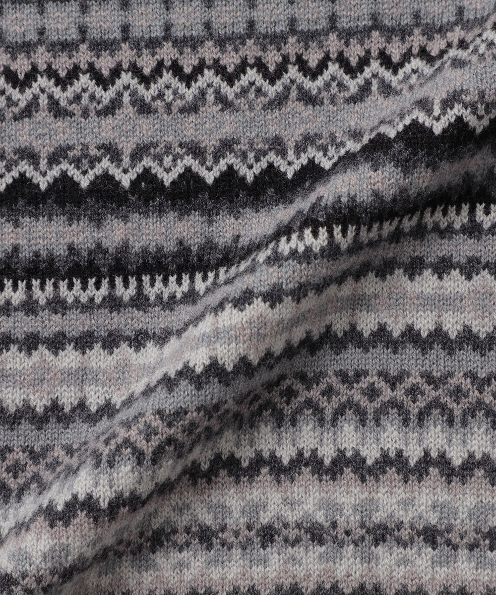 フェアアイル柄Vネックセーター(トップス)｜Paul Stuart(ポール