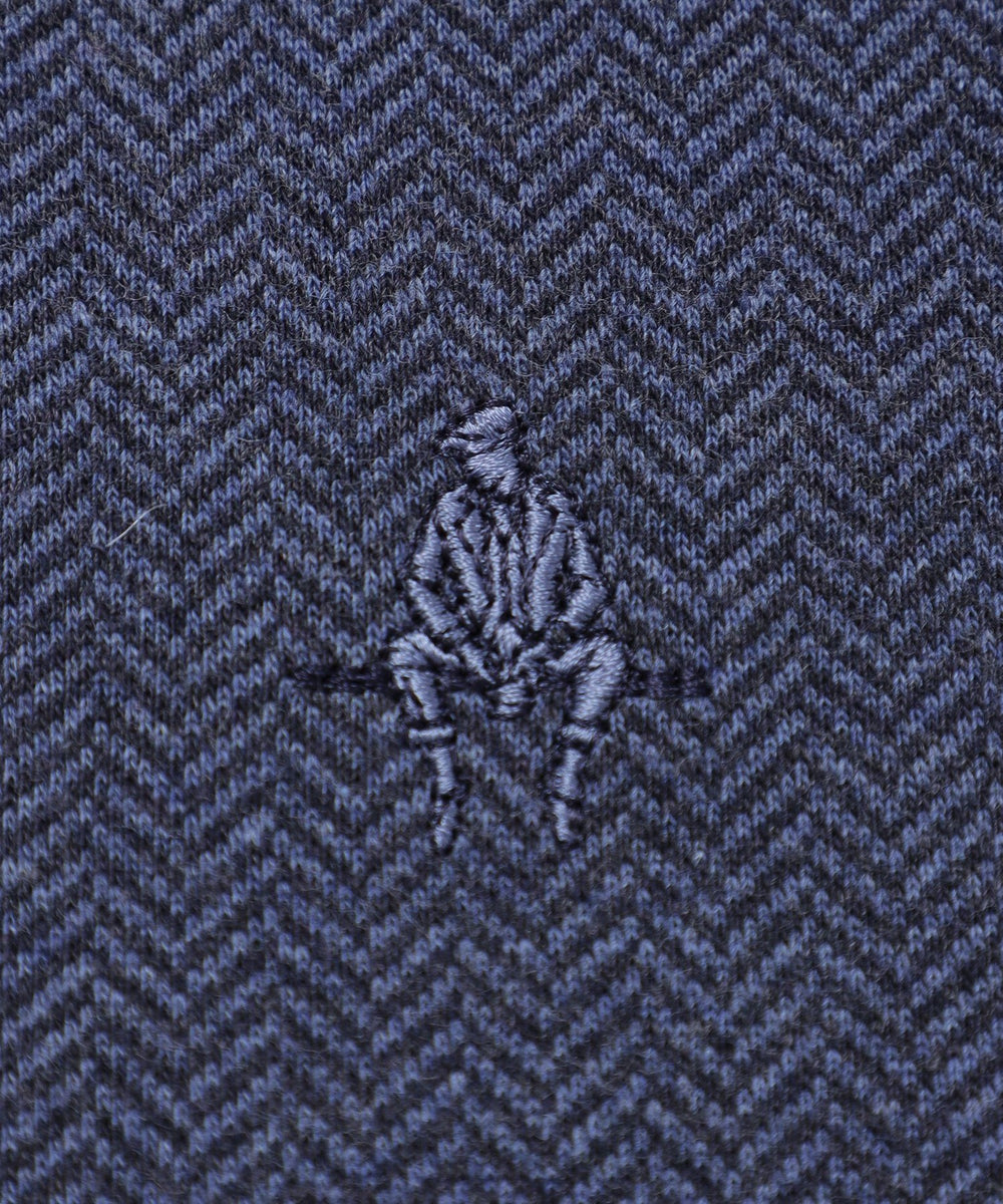 へリンボンダブルフェイスハーフジップ(トップス)｜Paul Stuart(ポール