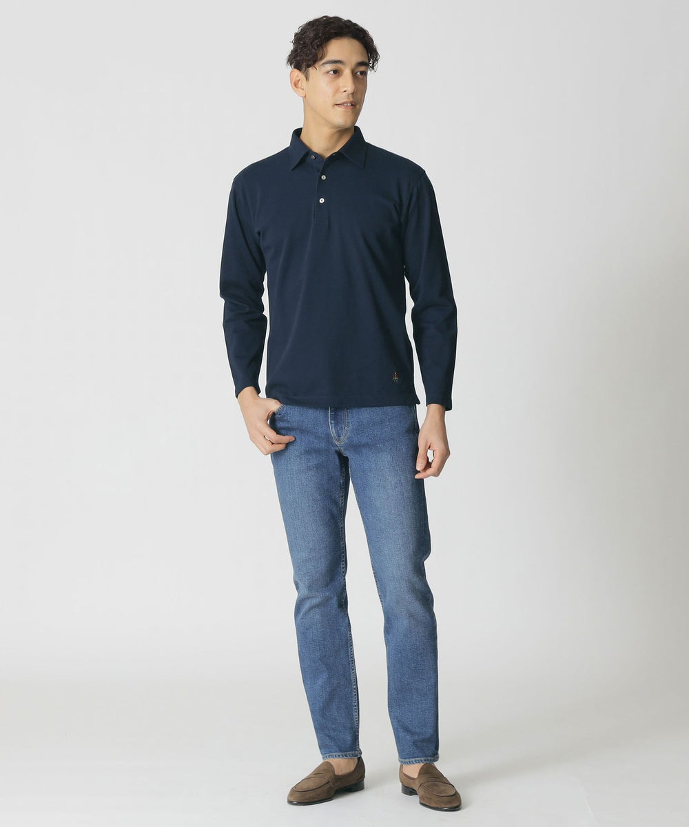 長袖鹿の子カッタウェイポロシャツ(トップス)｜Paul Stuart(ポール